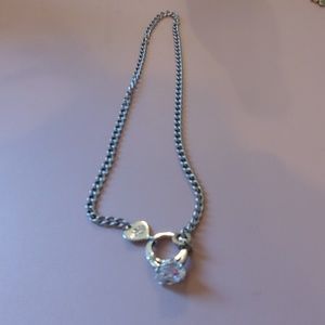 Juicy couture Engagement ring necklace